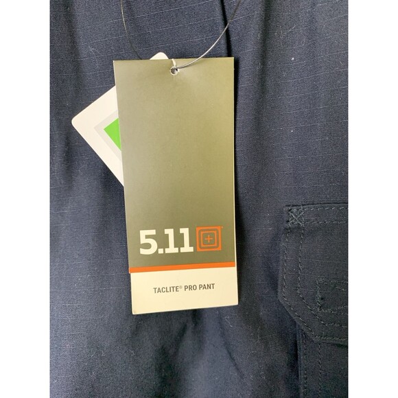 5.11 Tactical Taclite Pro Cargo Pants Size 38x30 Blue Ripstop Military Teflon - Picture 3 of 11